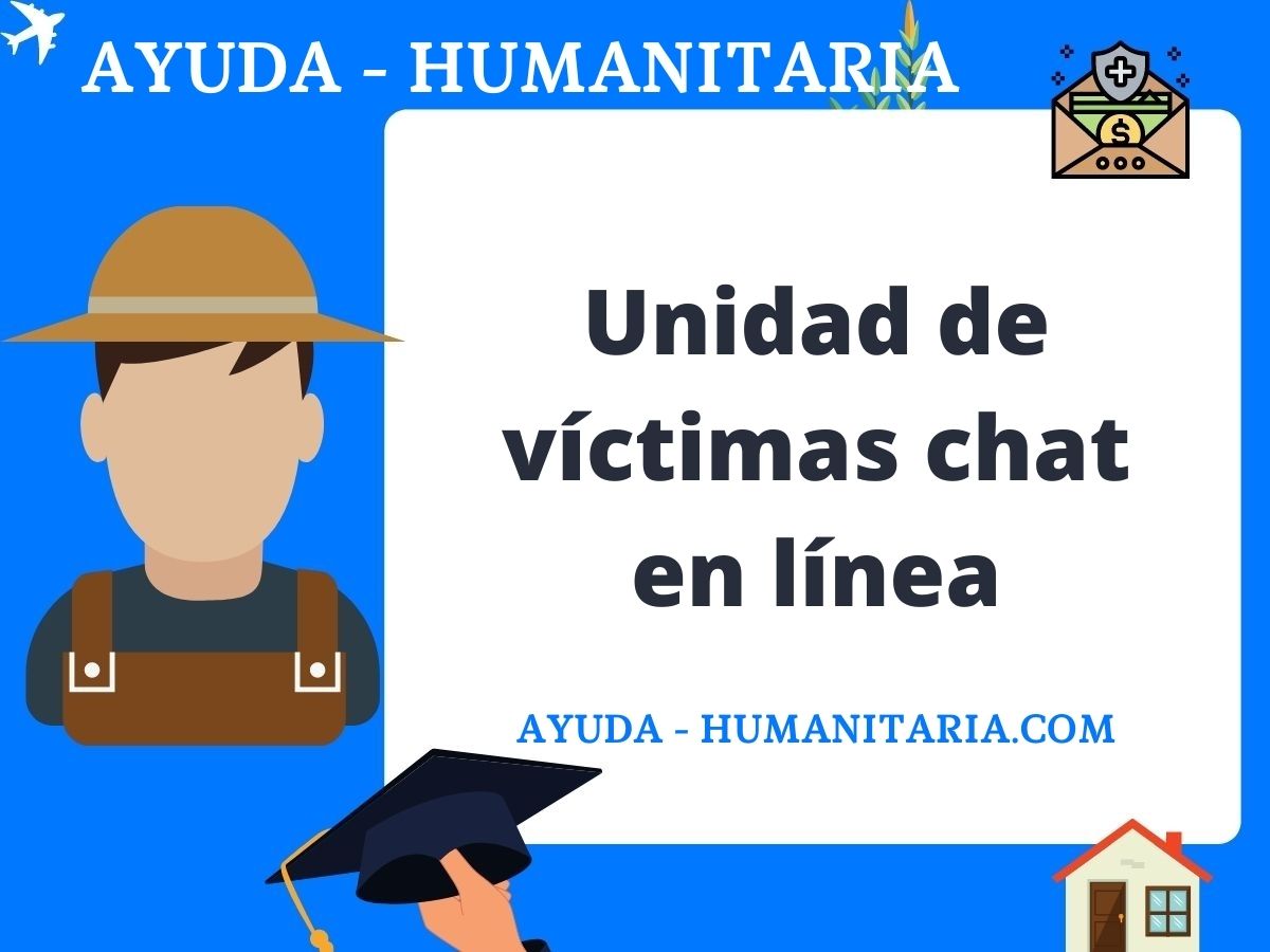 Unidad de víctimas chat en línea